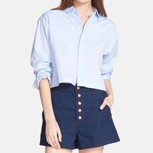 Rag & Bone Cropped Button Up